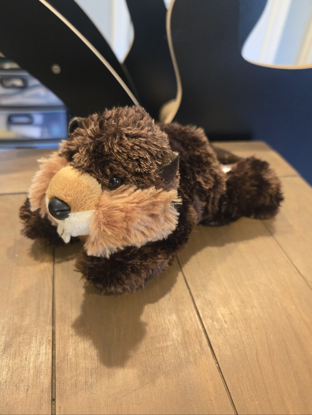 Aurora Soft Plush Small Brown Beaver Toy